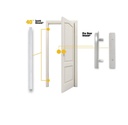 Door Armor PRO SafeRoom (Interior Door) Security Kit