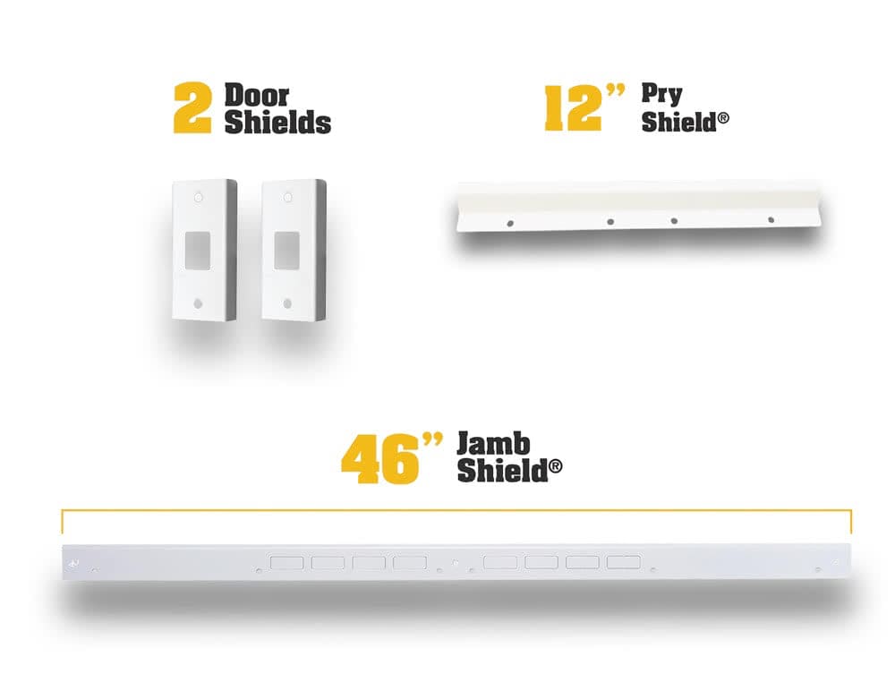 Door Armor MINI 4 Pack Bundle - FREE PRY SHIELD UPGRADE!