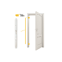 Door Armor Mortise Lock Jamb Shield Door Security Accessory