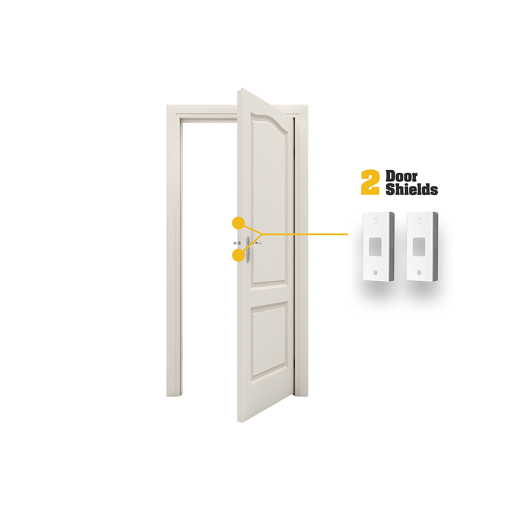 [DSH-MIN-30000] MINI Door Shields (White)