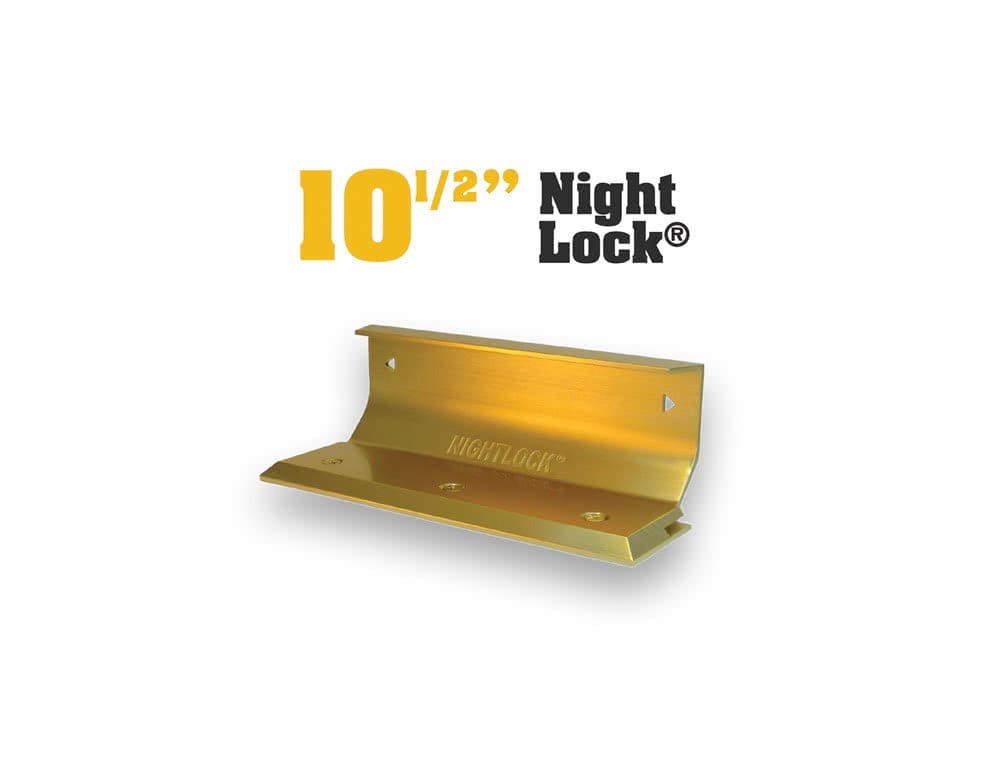 [NTL-DST-11000] Night Lock Door Barricade: Door Reinforcement (Brass)
