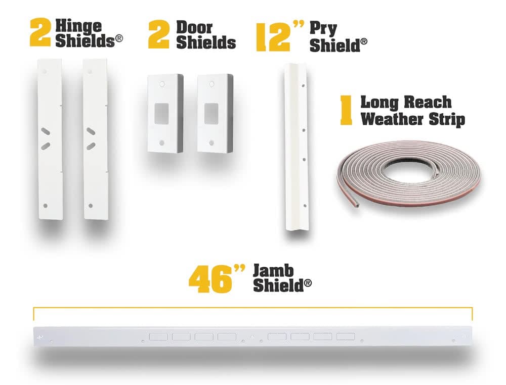 [FSB-MAX-21003] Door Armor MAX Full Support Bundle (White)
