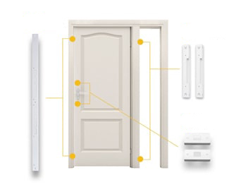 Door Armor Side Light Door Security Kit