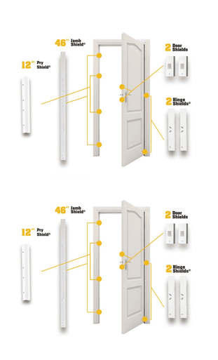 Door Armor 2 Door Bundle - FREE Plus Upgrade