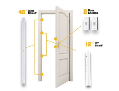 Door Armor MINI 4 Pack Bundle - FREE PRY SHIELD UPGRADE!