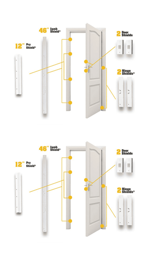 Door Armor 2 Door Bundle - FREE Plus Upgrade